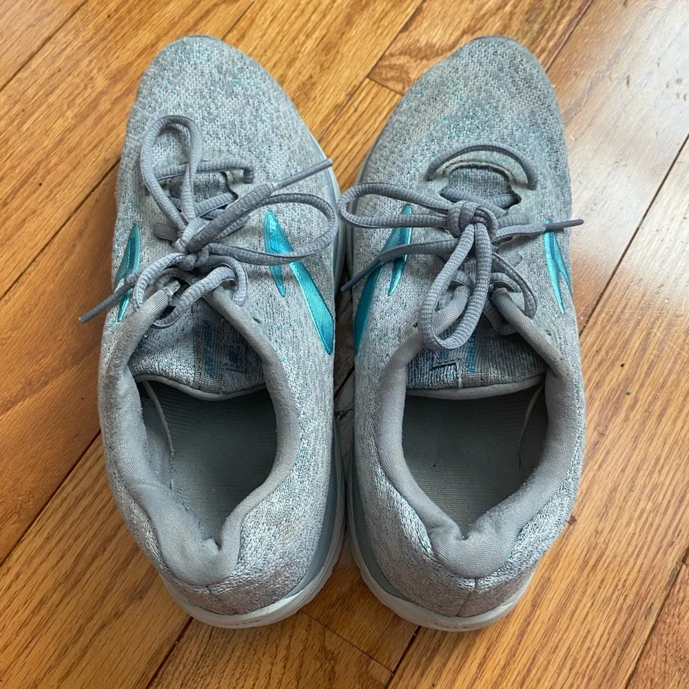 Women's Brooks Anthem 2 Gray Teal Running Shoes‎ Size 7.5 1202931B998